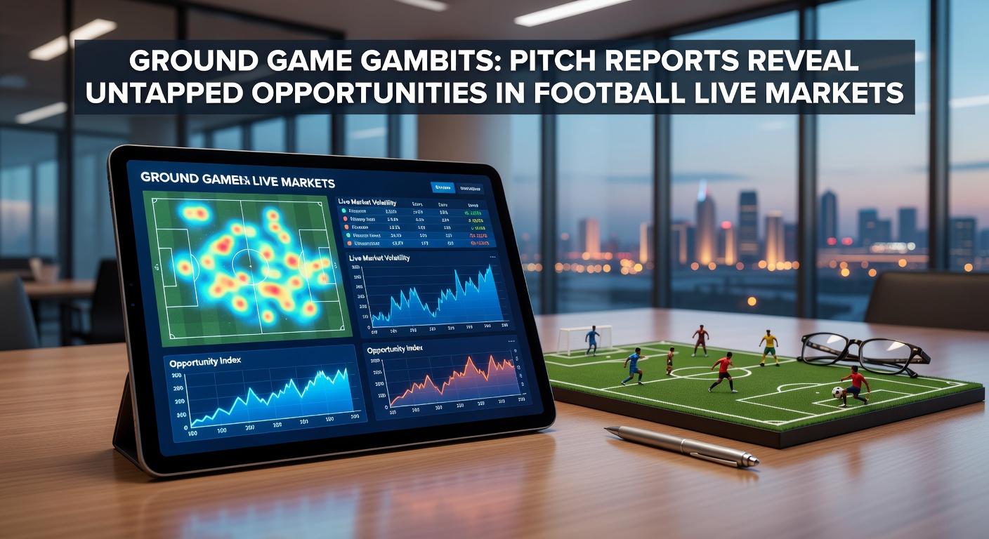 Detailed analysis of football pitch surfaces showing grass length and moisture levels that influence live betting decisions